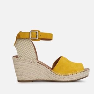 CHARLI SUEDE ESPADRILLE WEDGE SANDAL